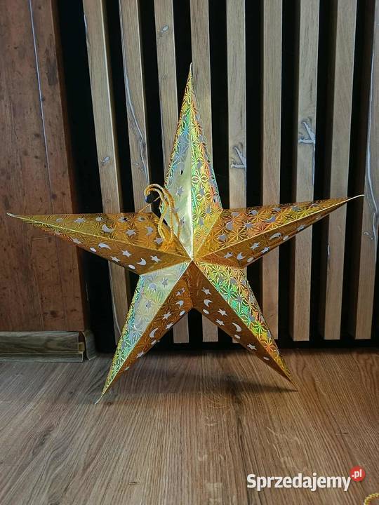 komplet 3 gwiazd papierowych Kalety