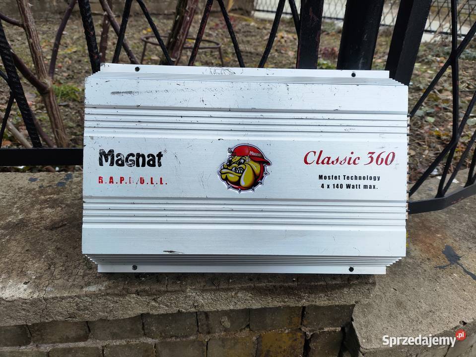 Wzmacniacz samochodowy 4 kanałowy Magnat Classic Niegowonice