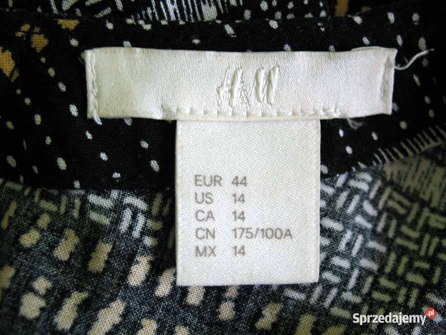Sukienka wiskoza lekka 44 2XL biust 104 HM Spódnice i sukienki Siedlce sprzedam