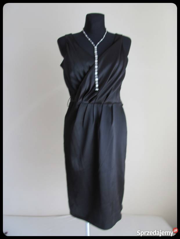 MAŁA czarna elegancka sukienka nowa z metką Płock