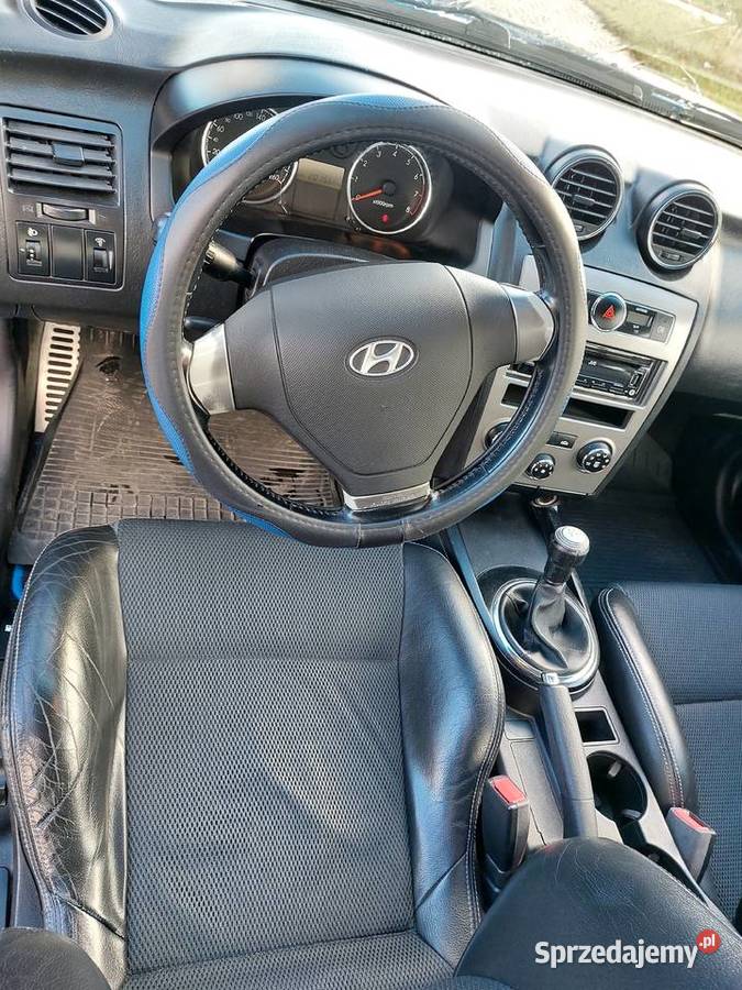 HYUNDAI COUPE 16 Benzyna 2007 niebieski Zamość