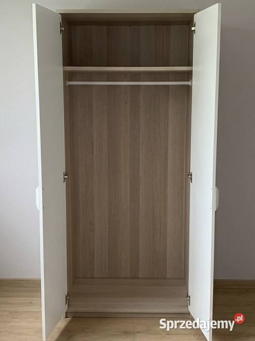 IKEA ASKVOLL 80x189 Stan idealny Biała Dąb Warszawa