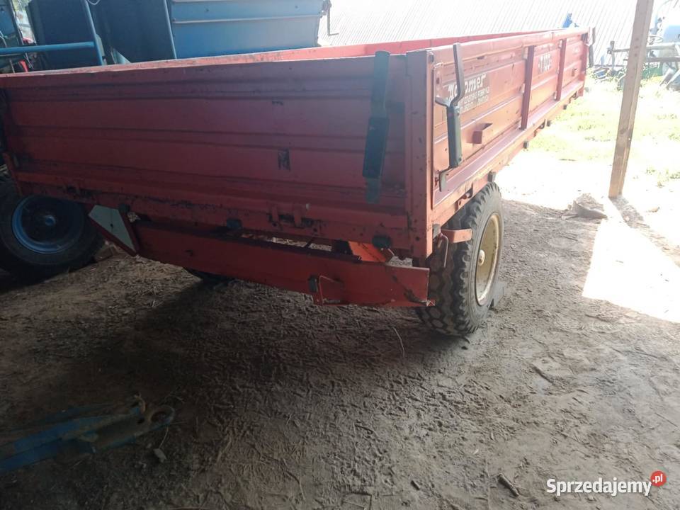 Przyczepa Agromet T 103 z kiprem Fabrycznna Bochnia