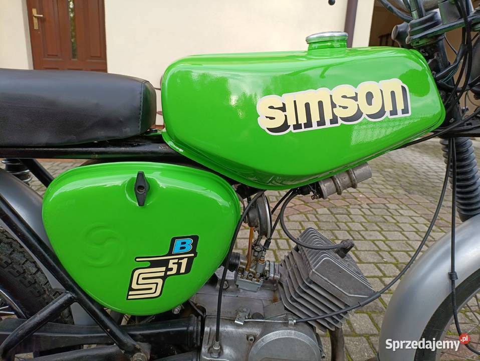 Simson S51 zarejestrowany Motocykle, skutery, quady Sieradz