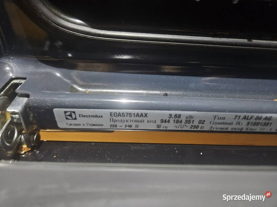 Electrolux piekarnik i kuchenka mikrofala