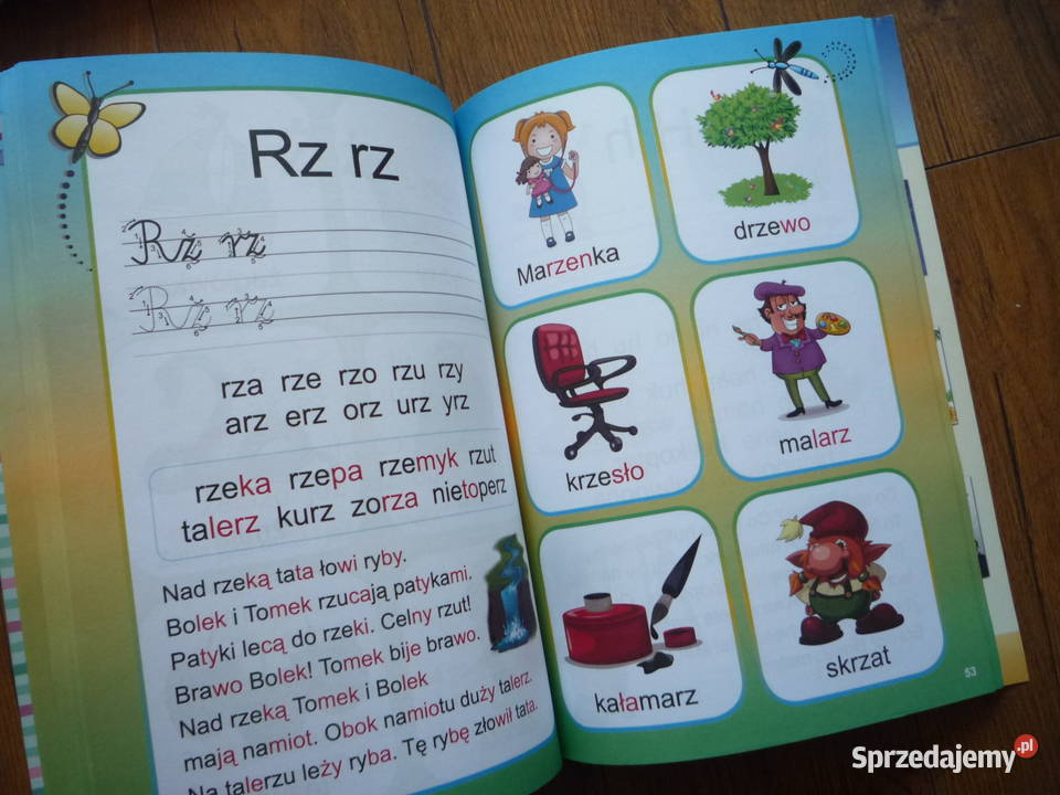 Mój pierwszy elementarz Czytamy metodą sylabową Kultura i Rozrywka Szczecin