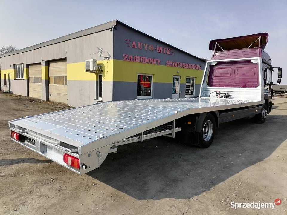 MERCEDES MAN auto laweta DMC 12T nowy najazd Strachosław