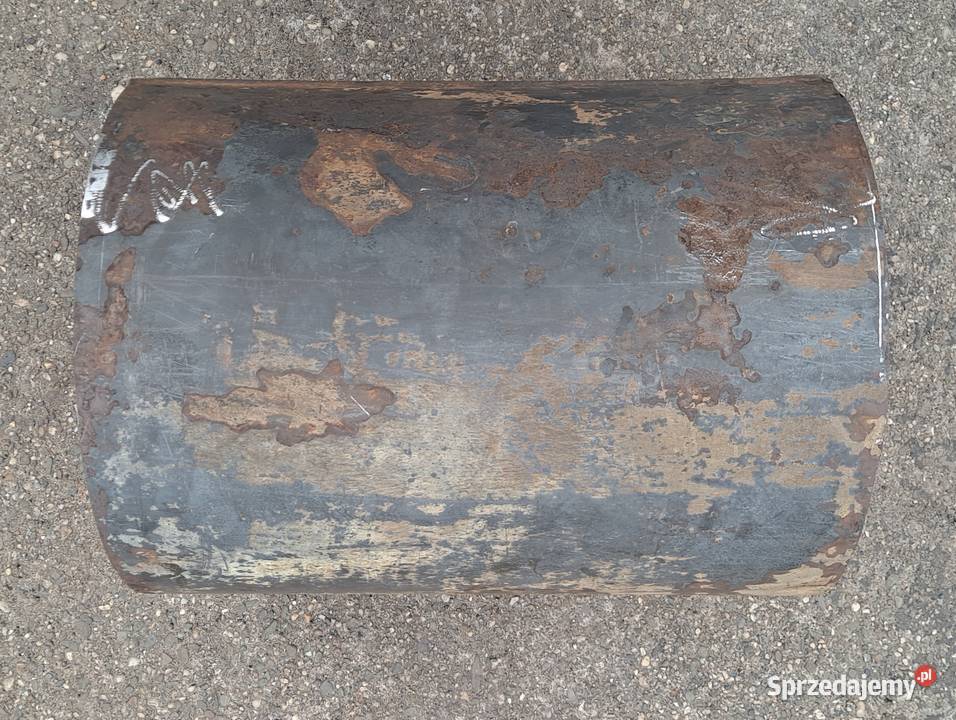 Rura stalowa 435 x 2 mm walec przepust zbiornik Ogród Cieszyn