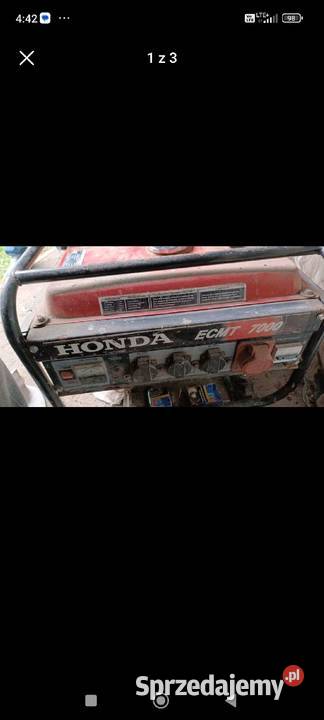 Agregat prądotwórczy honda Bydgoszcz