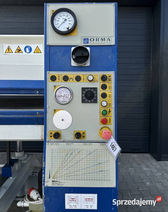 Prasa półkowa ORMA NPC470 półka 250x130 1467 Łabuńki Pierwsze