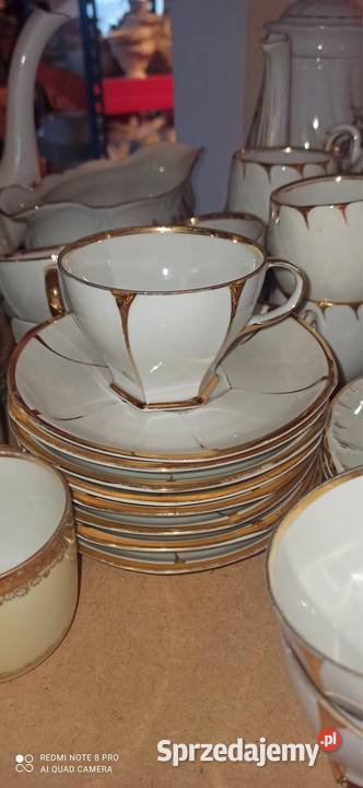 Art Deco filiżanka MZ CRM Altrohlau Gdańsk