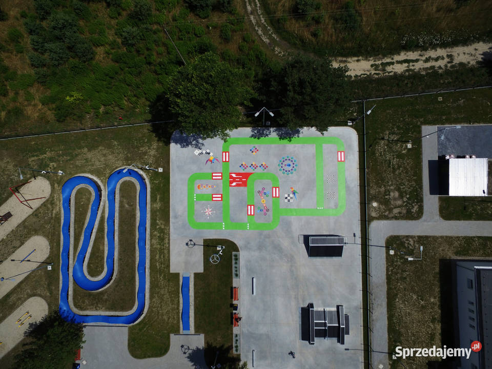 Miasteczko rowerowe ELO2 15x20m stacjonarne Białystok