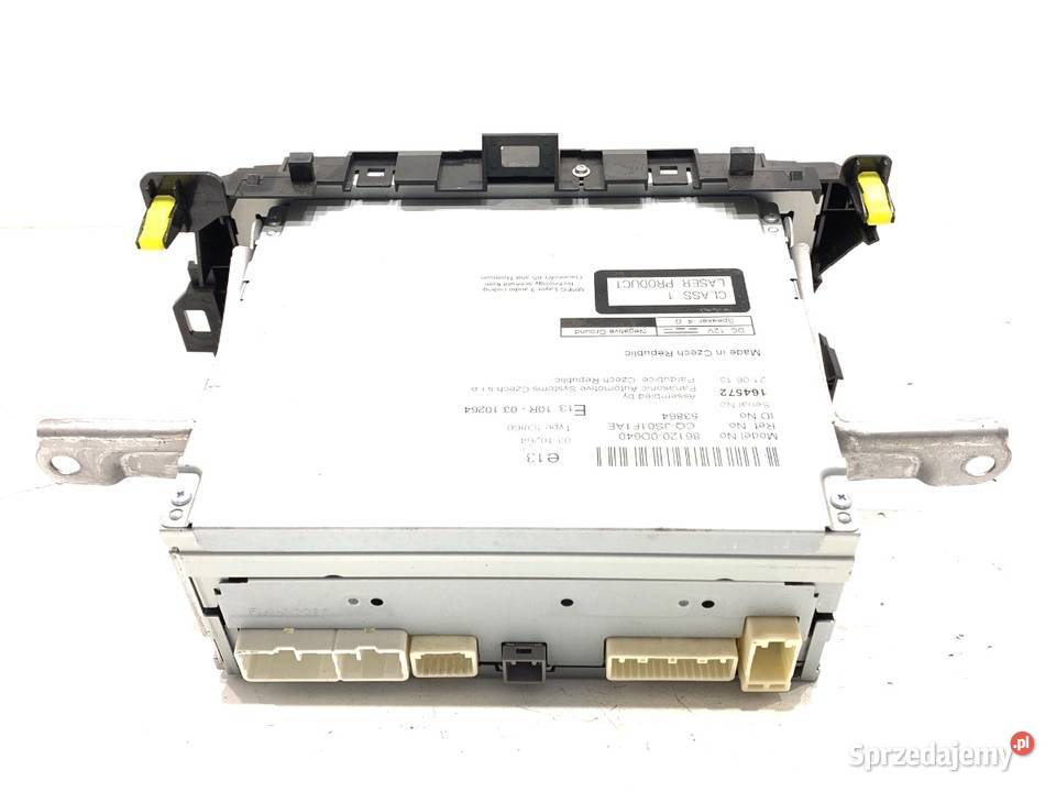 RADIO TOYOTA YARIS III 861200D640 ODTWARZACZ