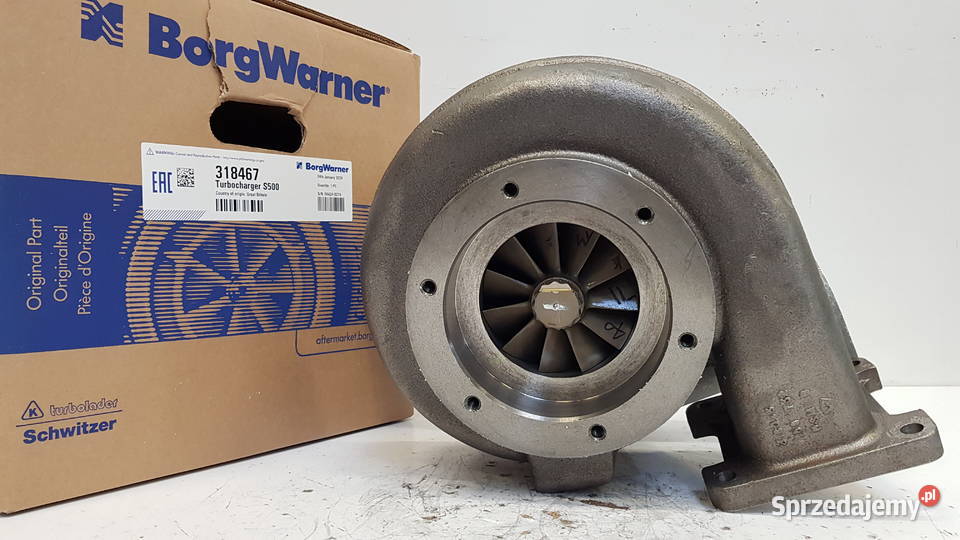 Nowa turbosprężarka SCHWITZER 318467 318149 mazowieckie Siedlce