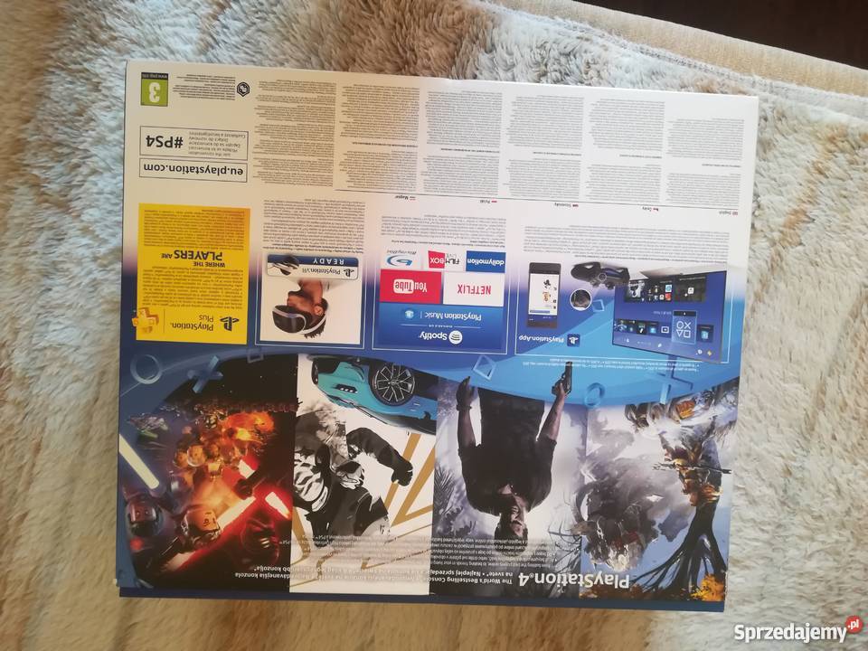 KONSOLA 4 SLIM 500 GB NOWAGWARANCJA