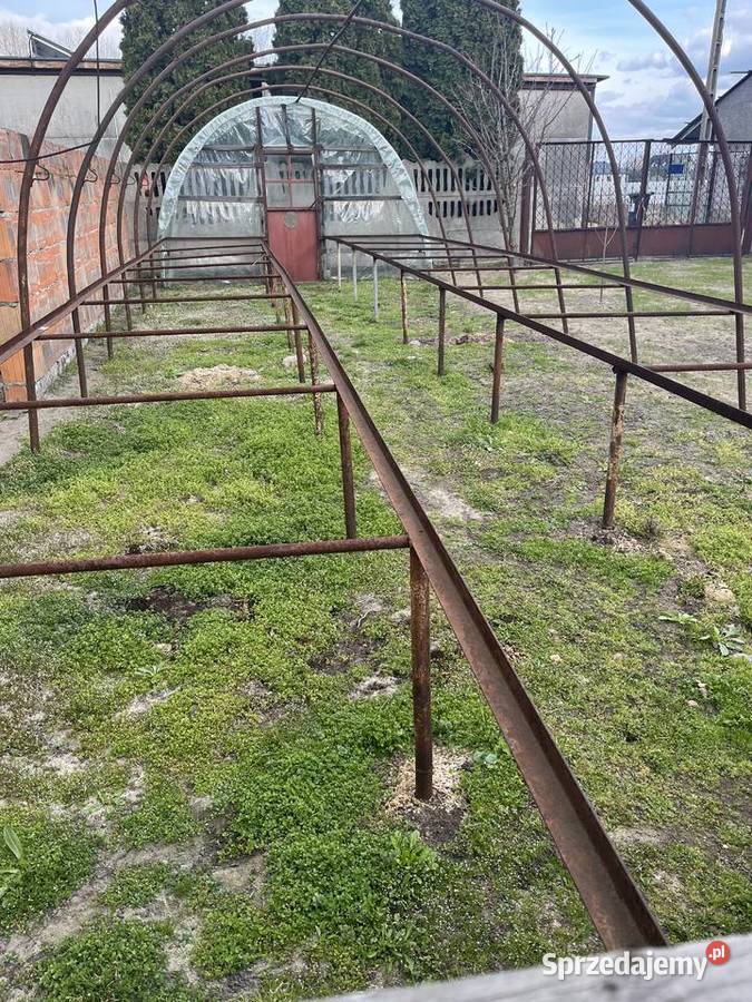 Szklarnia tunel foliowy solidna konstrukcja łódzkie Piątek