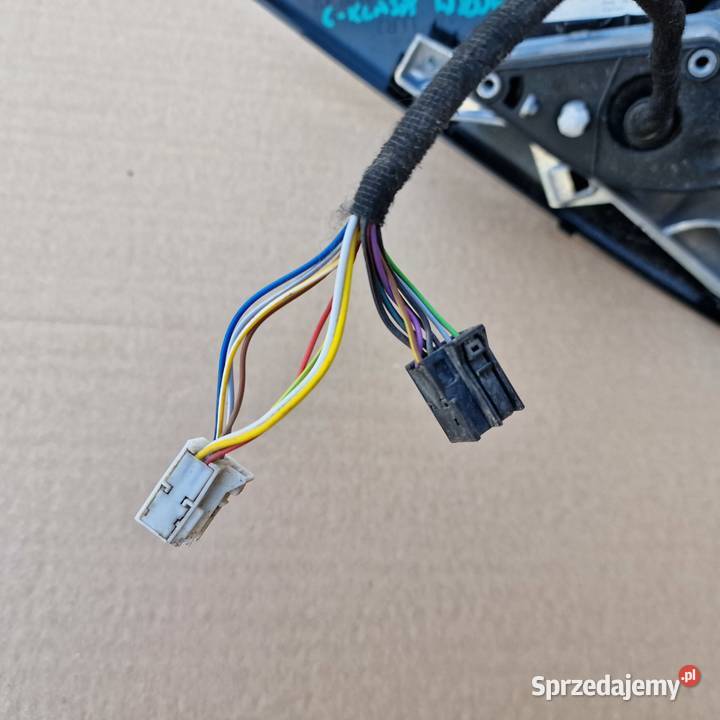 MERCEDES W206 CKLASA LUSTERKO STELAŻ 16 PIN lubuskie Trzciel