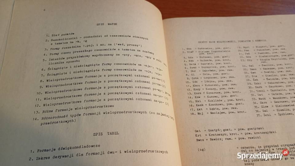 Słowotwórstwo czasowników w gwarach południowej studia Gdańsk