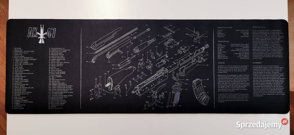 Mata do czyszczenia broni AR 15 Glock Beretta 92 Warszawa