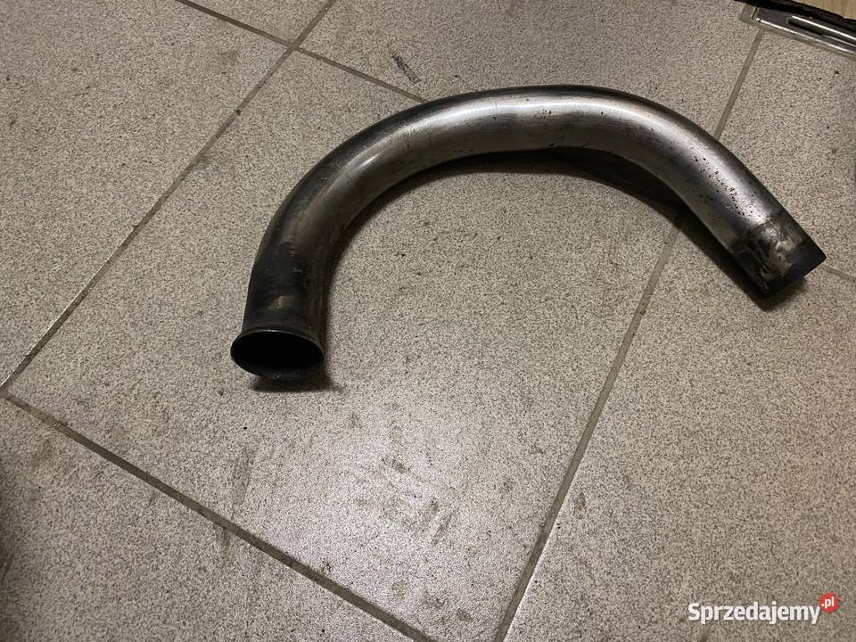 Kolanko rury wydechowej obejmą mz etz 251 uchwyt Jabłonna