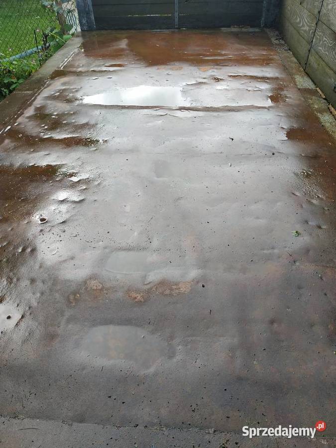 Przyczepa rolnicza boki drewniane spód blacha Koło