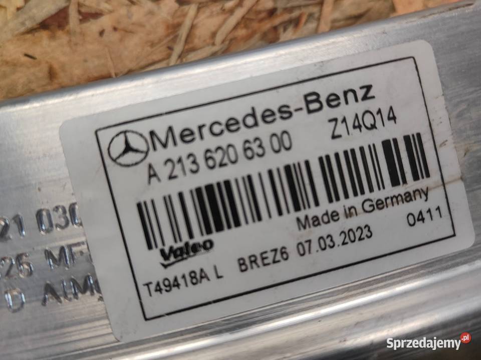 Pas Przedni Wzmocnienie Górne Mercedes EKlasa Pleszew