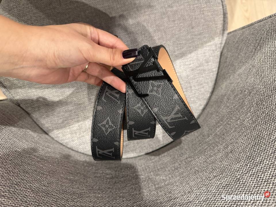 Pasek męski skórzany LV Louis Vuitton Monogram Rzeszów