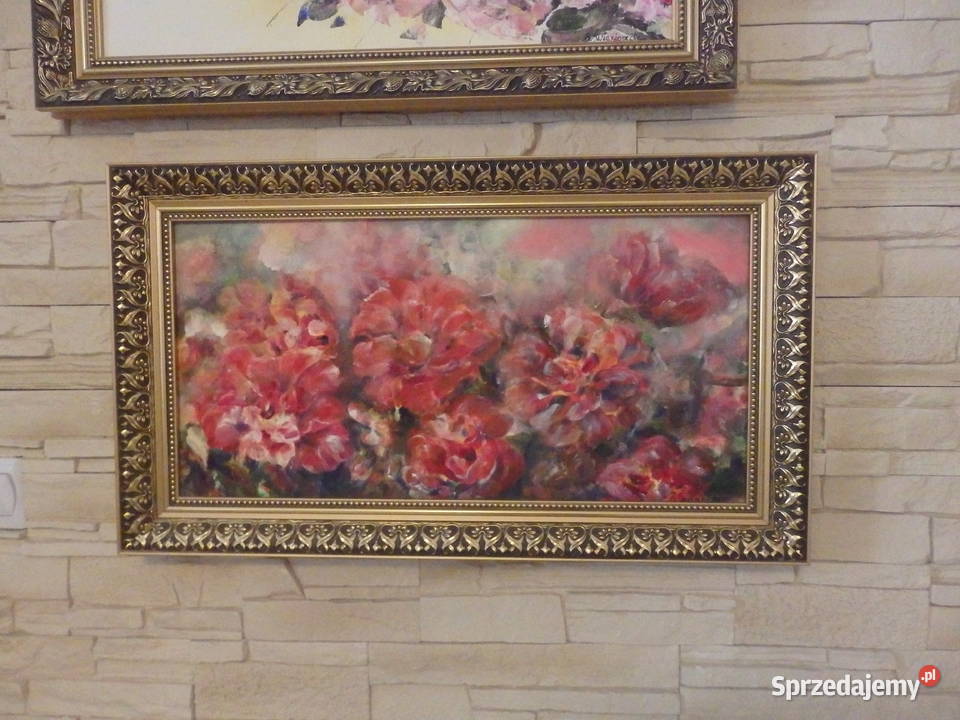 Obraz olejny PEŁNIA SZCZĘŚCIA Rabka-Zdrój