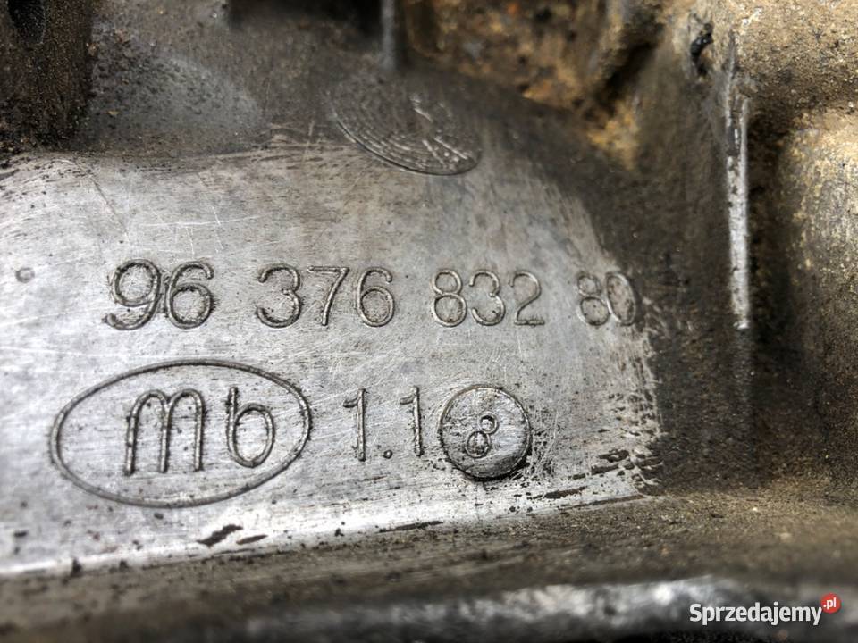 SKRZYNIA BIEGÓW PEUGEOT BOXER I 9637683280 20 84 podkarpackie