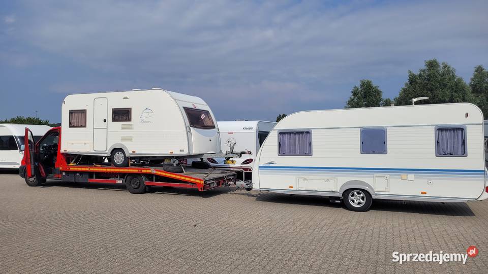HOBBY Knaus Tec przyczepa kempingowa nie domek wielkopolskie