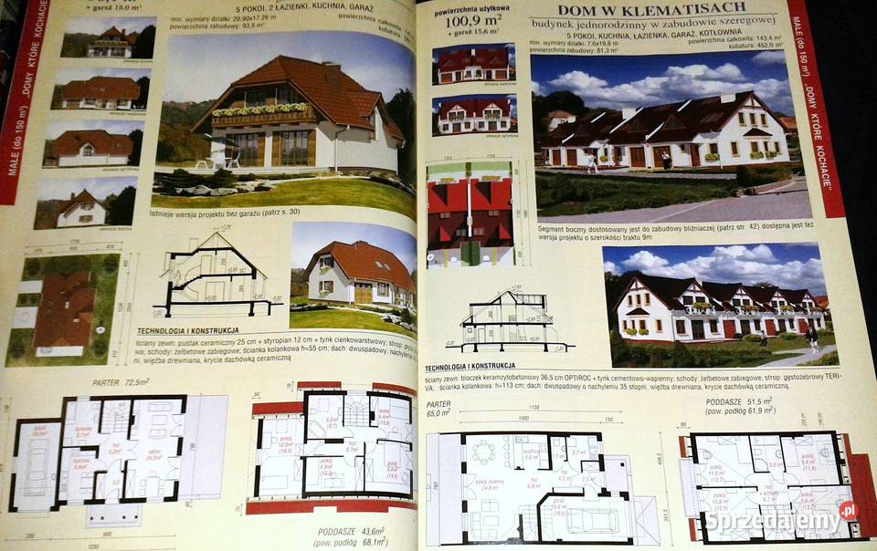 Domy które kochacie 200 projektów 0106 2004 Rok wydania 2004 Chełm