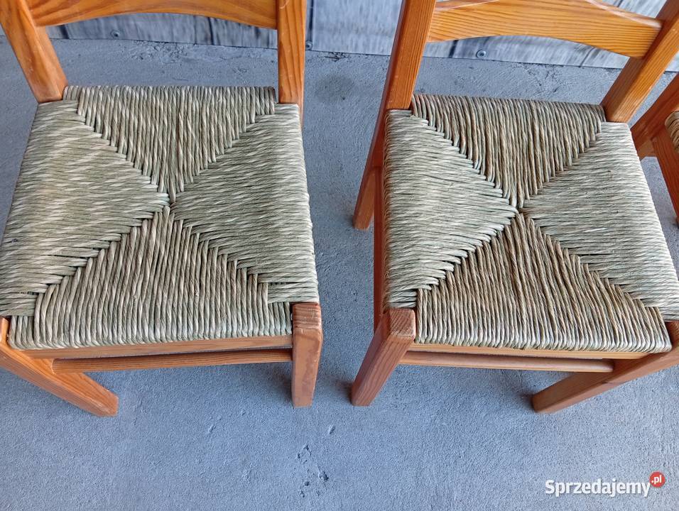 krzesła siedzisko trawa morska 377 Byczyna