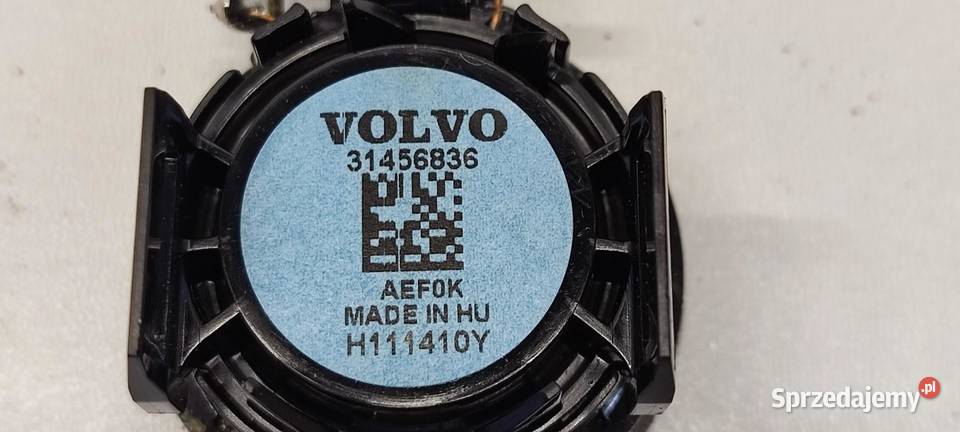 VOLVO XC40 GŁOŚNIK SŁUPKA PRAWY 31456836