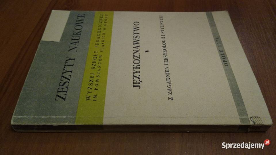 Z zagadnień leksykologii i stylistyki Henryk filologie, językoznawstwo Książki naukowe i popularnonaukowe Gdańsk sprzedam