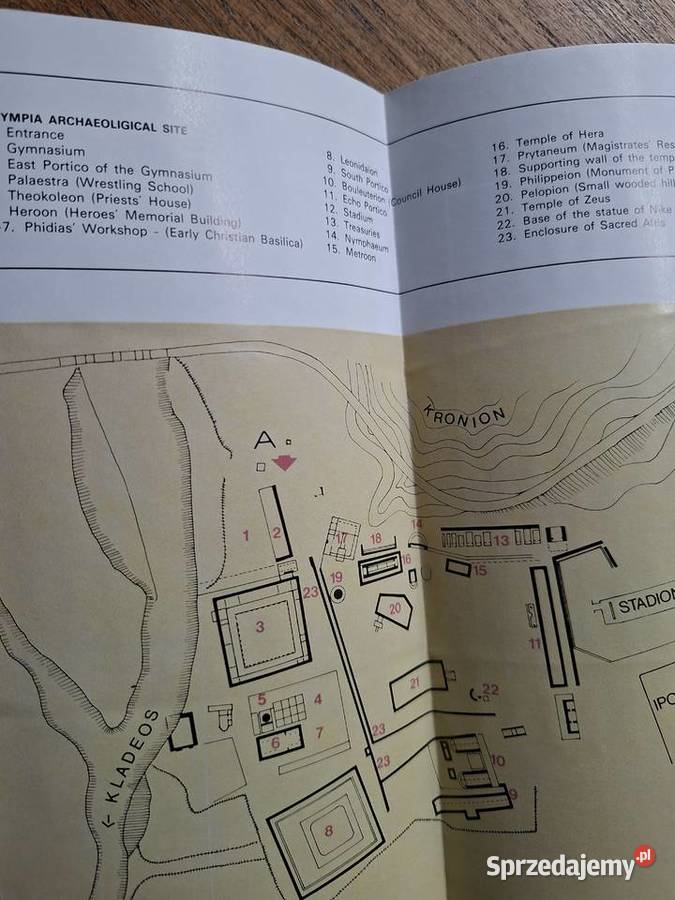 Grecja Greece Olympia j angielski Kraków sprzedam