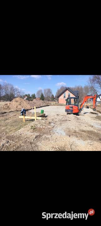 Usługi minikoparką Sucha Beskidzka