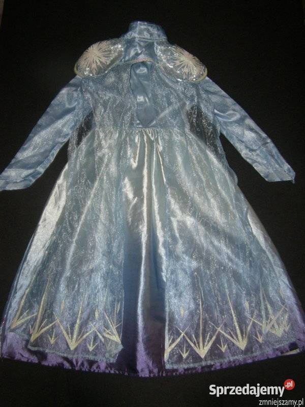 Strój kostium przebranie ELSA KRAINA LODU 2