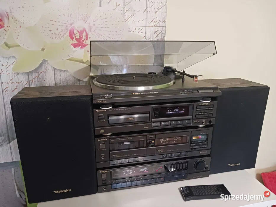 Wieża TECHNICS Komplet Vintage Audio GRAMOFON CD Opole