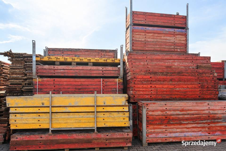 UŻYWANE PERI DOMINO komplet szalunków ściennych Leszno sprzedam