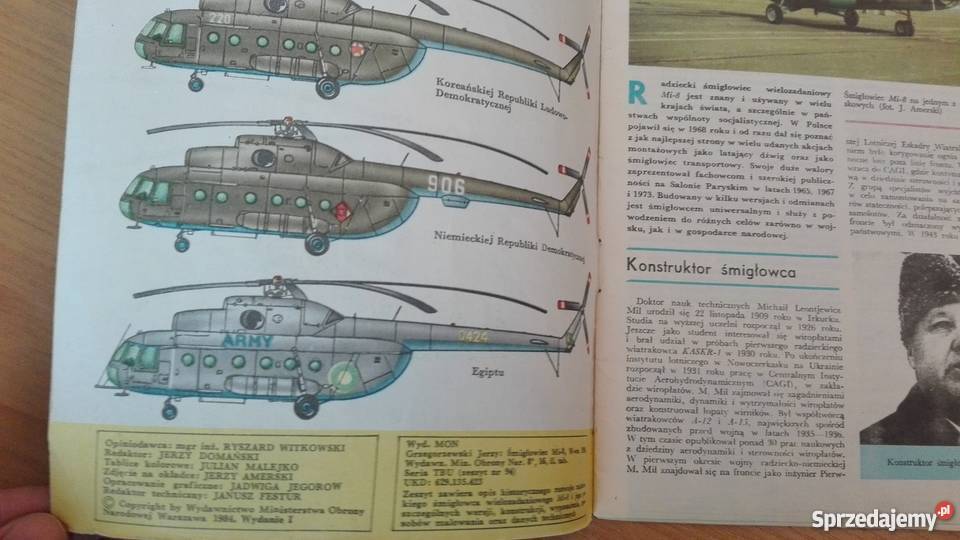 Śmigłowiec Mi8 Jerzy Grzegorzewski pomorskie Gdańsk