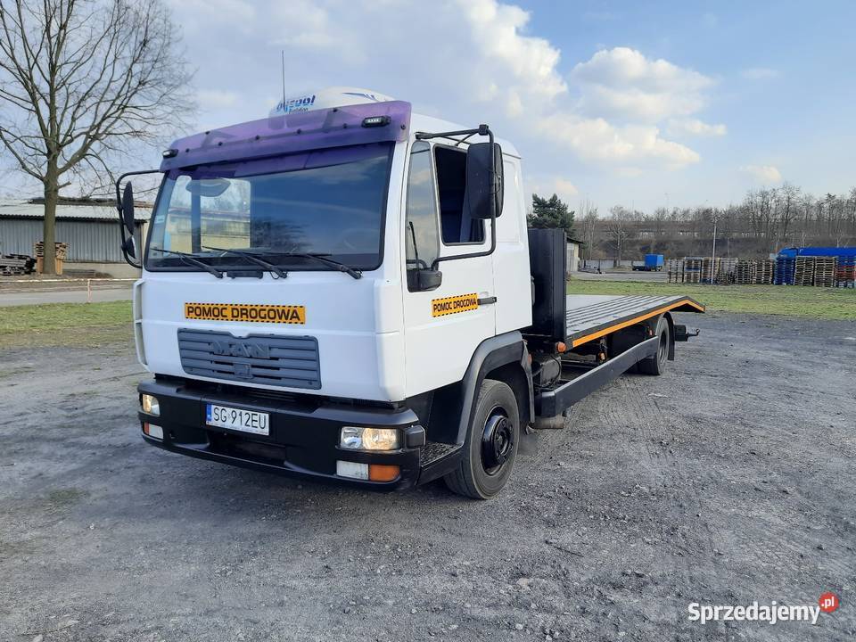 MAN LE 12220 Laweta Pomoc Drogowa Gliwice sprzedam