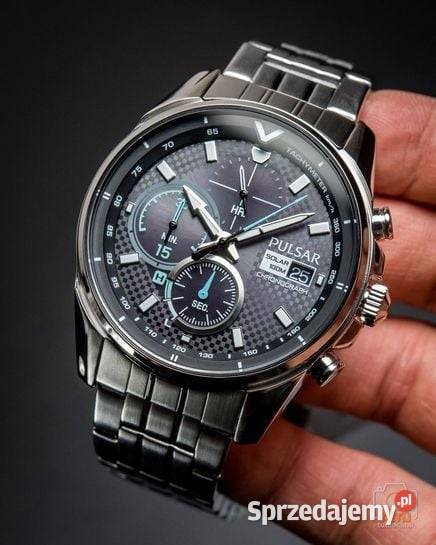 PULSAR（by SEIKO） Pulsar by SEIKO Japan Qtz Mens 2-tone Watch Day/date NEW