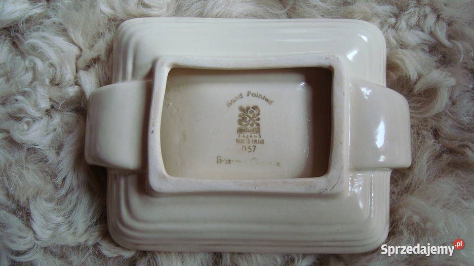 Wocławek piękna duża popielniczka Warszawa