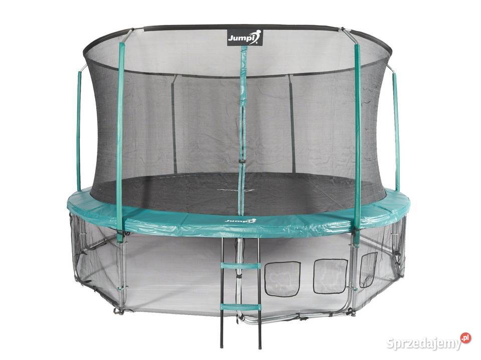 Trampolina Ogrodowa 43514FT Zielona Maxy Comfort Łódź