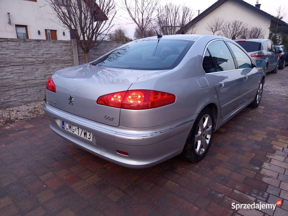 Peugeot 607 20 HDi 136 zarejestrowany kujawsko-pomorskie Strzelno