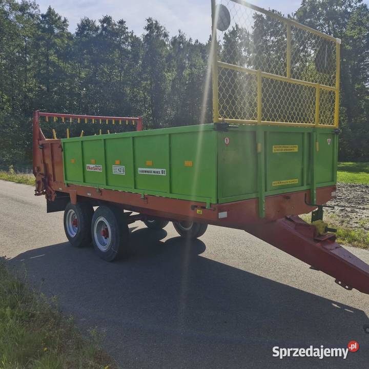 Rozrzutnik obornika warfama polmot tandem 6 ton Małgów sprzedam
