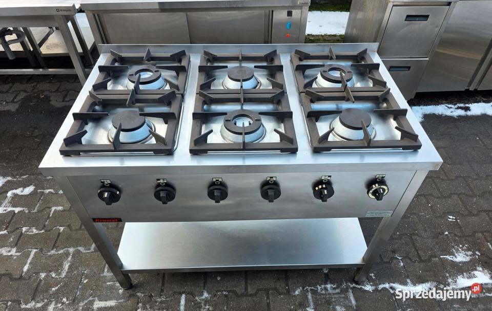 Kuchnia Gazowa 6 Palnikowa KROMET 36 kW MN Nowe Skalmierzyce sprzedam