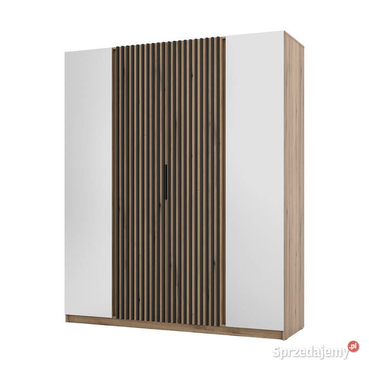 wysoka szafa 239 szerokość 200 LAMELE LUSTRO 239cm Poznań