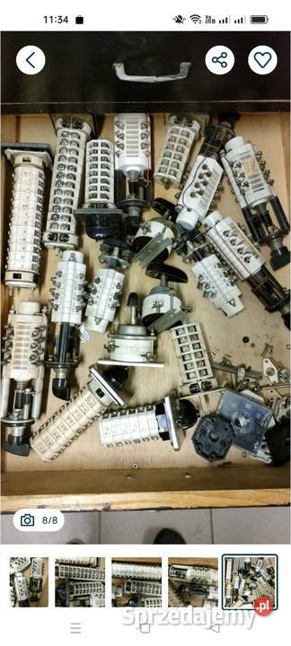 Łącznik przełącznik krzywkowy ŁK15 Pozostałe