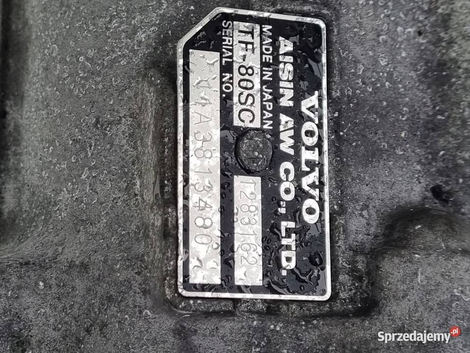 AUTOMATYCZNA SKRZYNIA BIEGÓW Volvo XC70 II 24 D5 osobowe Rudka
